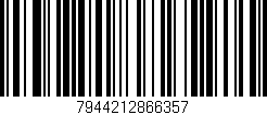 Código de barras (EAN, GTIN, SKU, ISBN): '7944212866357'