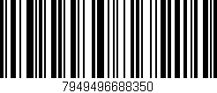 Código de barras (EAN, GTIN, SKU, ISBN): '7949496688350'