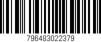 Código de barras (EAN, GTIN, SKU, ISBN): '796483022379'