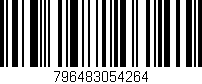 Código de barras (EAN, GTIN, SKU, ISBN): '796483054264'