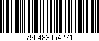 Código de barras (EAN, GTIN, SKU, ISBN): '796483054271'