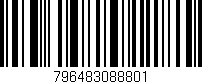 Código de barras (EAN, GTIN, SKU, ISBN): '796483088801'