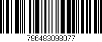 Código de barras (EAN, GTIN, SKU, ISBN): '796483098077'