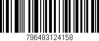 Código de barras (EAN, GTIN, SKU, ISBN): '796483124158'