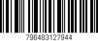 Código de barras (EAN, GTIN, SKU, ISBN): '796483127944'
