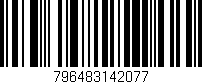 Código de barras (EAN, GTIN, SKU, ISBN): '796483142077'