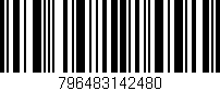 Código de barras (EAN, GTIN, SKU, ISBN): '796483142480'