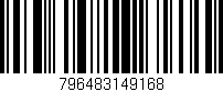 Código de barras (EAN, GTIN, SKU, ISBN): '796483149168'