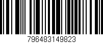 Código de barras (EAN, GTIN, SKU, ISBN): '796483149823'