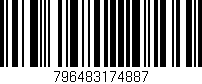 Código de barras (EAN, GTIN, SKU, ISBN): '796483174887'