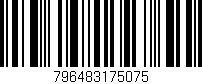 Código de barras (EAN, GTIN, SKU, ISBN): '796483175075'