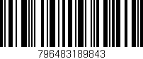 Código de barras (EAN, GTIN, SKU, ISBN): '796483189843'