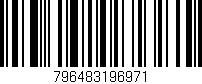 Código de barras (EAN, GTIN, SKU, ISBN): '796483196971'
