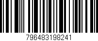 Código de barras (EAN, GTIN, SKU, ISBN): '796483198241'