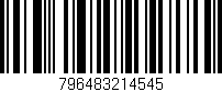 Código de barras (EAN, GTIN, SKU, ISBN): '796483214545'