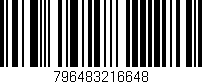 Código de barras (EAN, GTIN, SKU, ISBN): '796483216648'