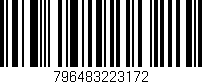 Código de barras (EAN, GTIN, SKU, ISBN): '796483223172'