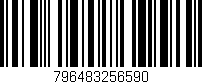 Código de barras (EAN, GTIN, SKU, ISBN): '796483256590'