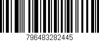 Código de barras (EAN, GTIN, SKU, ISBN): '796483282445'