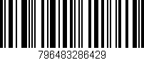 Código de barras (EAN, GTIN, SKU, ISBN): '796483286429'