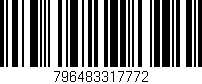 Código de barras (EAN, GTIN, SKU, ISBN): '796483317772'