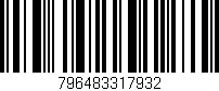 Código de barras (EAN, GTIN, SKU, ISBN): '796483317932'