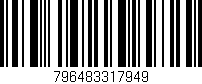 Código de barras (EAN, GTIN, SKU, ISBN): '796483317949'