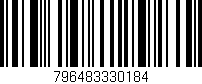 Código de barras (EAN, GTIN, SKU, ISBN): '796483330184'