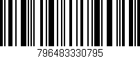 Código de barras (EAN, GTIN, SKU, ISBN): '796483330795'