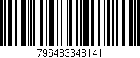 Código de barras (EAN, GTIN, SKU, ISBN): '796483348141'