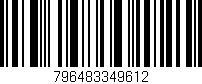 Código de barras (EAN, GTIN, SKU, ISBN): '796483349612'