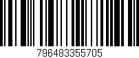 Código de barras (EAN, GTIN, SKU, ISBN): '796483355705'