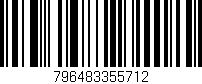 Código de barras (EAN, GTIN, SKU, ISBN): '796483355712'