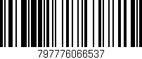 Código de barras (EAN, GTIN, SKU, ISBN): '797776066537'