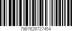 Código de barras (EAN, GTIN, SKU, ISBN): '7987628727454'