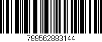 Código de barras (EAN, GTIN, SKU, ISBN): '799562883144'