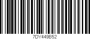 Código de barras (EAN, GTIN, SKU, ISBN): '7DY449B52'