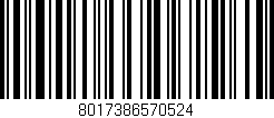 Código de barras (EAN, GTIN, SKU, ISBN): '8017386570524'