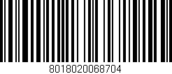 Código de barras (EAN, GTIN, SKU, ISBN): '8018020068704'