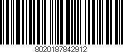 Código de barras (EAN, GTIN, SKU, ISBN): '8020187842912'