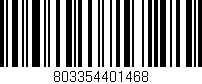 Código de barras (EAN, GTIN, SKU, ISBN): '803354401468'