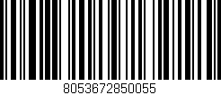 Código de barras (EAN, GTIN, SKU, ISBN): '8053672850055'