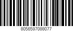 Código de barras (EAN, GTIN, SKU, ISBN): '8056597088077'