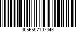 Código de barras (EAN, GTIN, SKU, ISBN): '8056597107846'