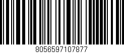 Código de barras (EAN, GTIN, SKU, ISBN): '8056597107877'