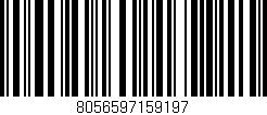 Código de barras (EAN, GTIN, SKU, ISBN): '8056597159197'