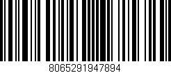 Código de barras (EAN, GTIN, SKU, ISBN): '8065291947894'