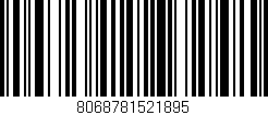 Código de barras (EAN, GTIN, SKU, ISBN): '8068781521895'