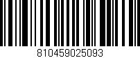 Código de barras (EAN, GTIN, SKU, ISBN): '810459025093'