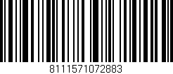 Código de barras (EAN, GTIN, SKU, ISBN): '8111571072883'